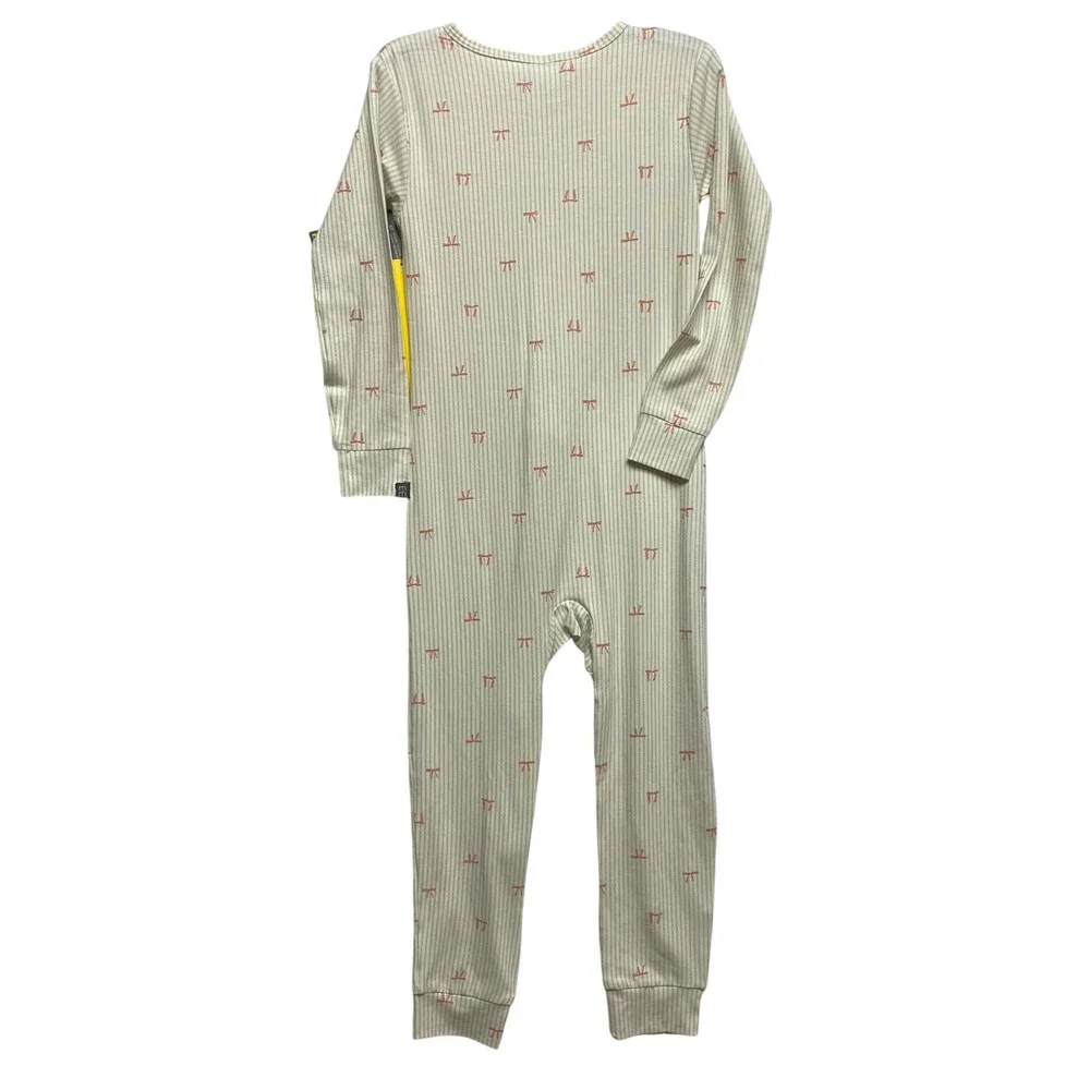 Modern Moments by Gerber Toddler Girls 2pc‎ Set Cherry Bows Sage Cream 5T NWt